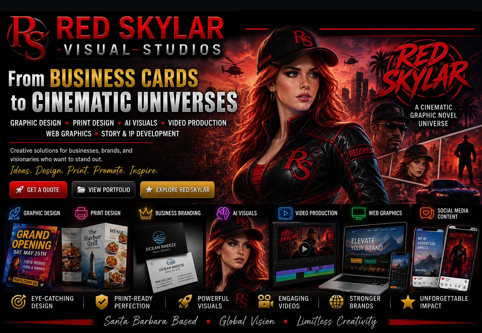 Red Skylar Header